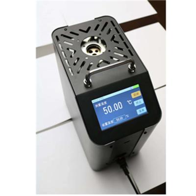 China Calibración de humedad electrónica fácil de usar Calibrador de bloque seco Calibrador de pantalla táctil Calentador de pantalla Temperatura Horno de pozo seco en venta
