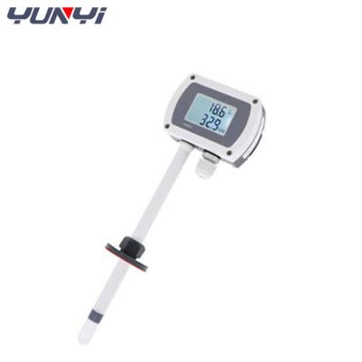 China IP65 LCD Plug-in temperature and humidity transducer Thermo Hygrometer for sale