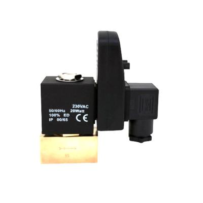 China Drainage Water Solenoid Valve Two Way Normally Closed Two Position Press Solenoid Switch en venta