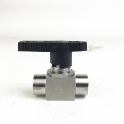 China Stainless Steel High Pressure Ball Valve Mini 2 Way Ball Valve for sale