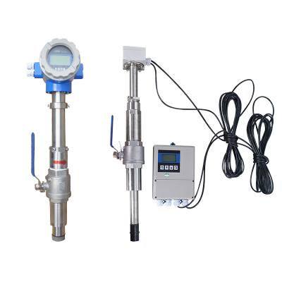 China Magnetic Insertion Flow Meter Electromagnetic Flowmeter Plug for sale