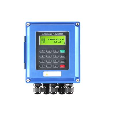 China DN15 - DN6000 Multi Pulse Ultrasonic Flow Meter Sensor High Protection Wall Mounted for sale
