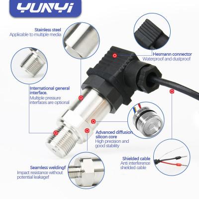 China Sensor da indústria de serviços OEM 4 - 20 MA Transmissor de pressão Pressão de água Sensor de pressão de água cerâmica à venda