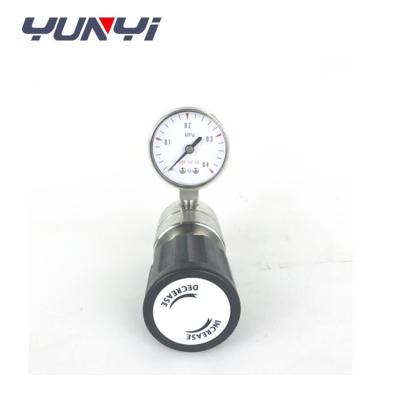 China 10000psi High Purity Gas Pressure Regulator Stainless Steel for sale