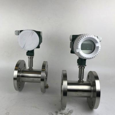 China Stainless Steel Hydraulic Turbine Digital Flow Meter for sale