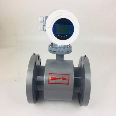 China DN600 Electromagnetic Water Flow Meter Anti Interference for sale