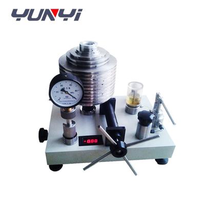 China 0.02%FS 0.04-0.6Mpa Dead Weight Tester High Sensitivity for sale