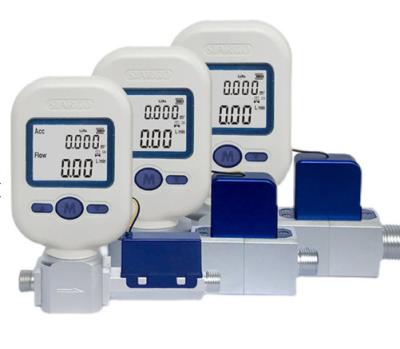China 6mm Pipe Natural Gas Hydrogen Digital Mass Flow Meter Wireless for sale