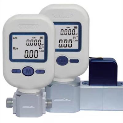 China Electronic Digital Gas Mass Flow Meter MF5700 Compressed Air Oxygen Nitrogen Flow for sale