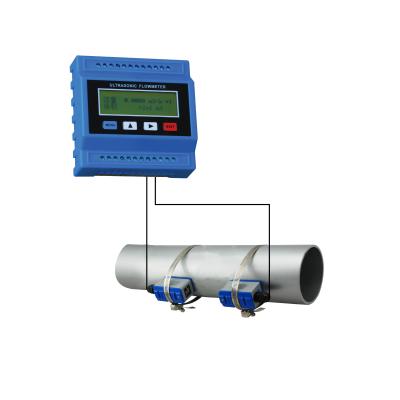China Clamp Module Ultrasonic Water Flow Meter 4 Keyboards Operation for sale