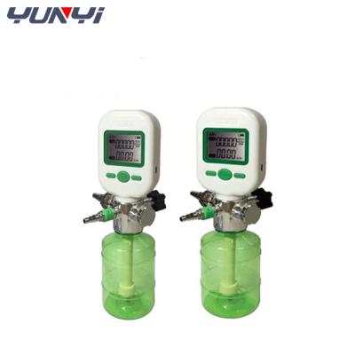 China Digital Medical Oxygen Flow Meter With Humidifier Bottle MF5806 for sale