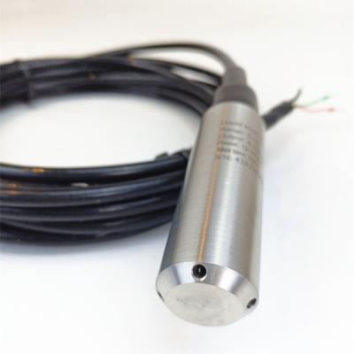 China Stainless Steel Submersible Pressure Sensor 20mA Water Level Sensor for sale