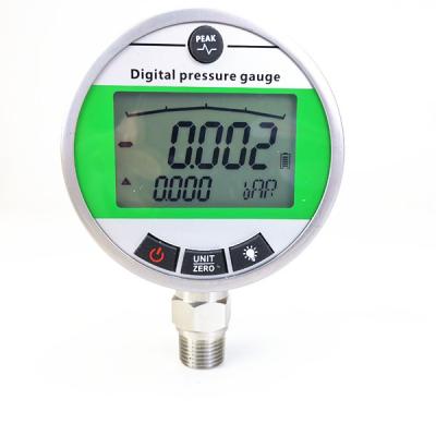 China Vacuum Digital Pressure Manometer Industrial Pressure Gauge 100mm for sale