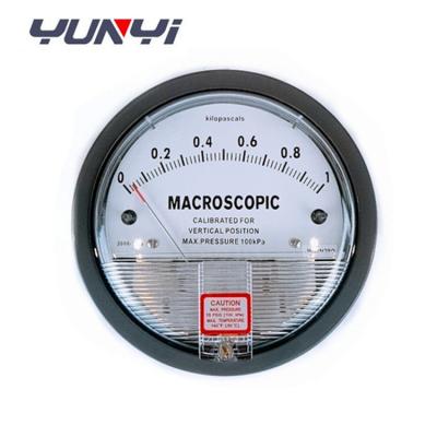 中国 高精度なステンレス鋼の差動圧力計の空気ガス圧力メートル 販売のため