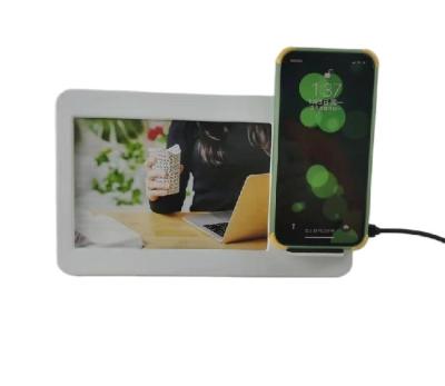China ABS Electronic Smart Digital Photo Frame USB Charging Multipurpose for sale