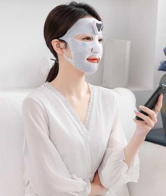 China Multiscene Washable LED Facial Mask , Reusable Electric Heated Mask for sale