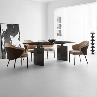 China Tamanho personalizado Mobiliário de sala de jantar Cadeiras de jantar sofisticadas Largura 0,78m à venda