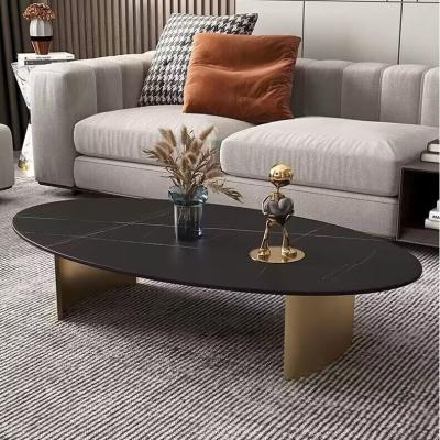 China Modern Marble Coffee Tea Table No Drawers Smooth Finish for sale