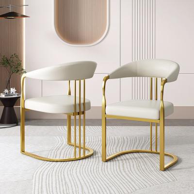 China Cadeiras de jantar de luxo de flange de aço inoxidável para instalações de lazer à venda