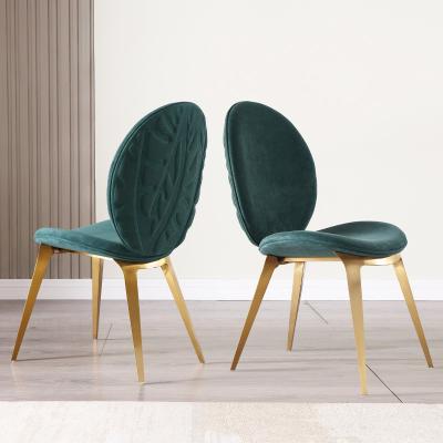 China Cadeiras de sala de jantar de luxo de aço inoxidável Cadeiras de baile OEM ODM à venda