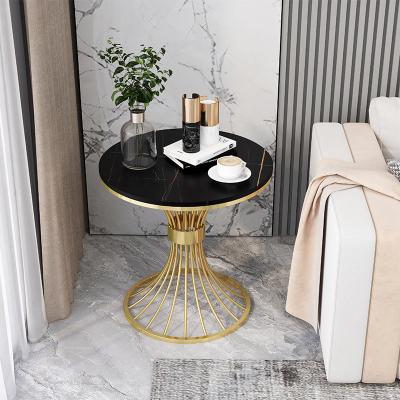 China Contemporary Marble Sofa Side Table No Storage OEM ODM for sale