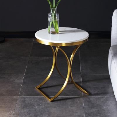 Chine SEDIA Canapé métallique Table de fin avec marbre haut surface lisse à vendre
