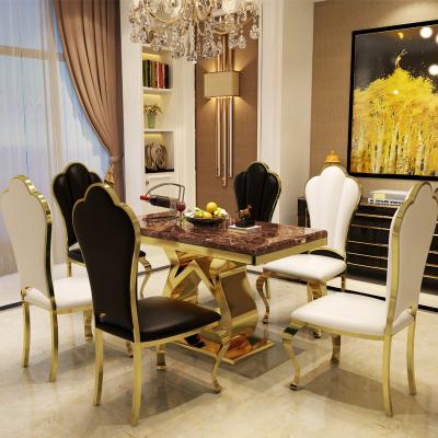 China Marmor-Tisch mit langlebiger Tischplatte und 0,78 m Höhe zu verkaufen