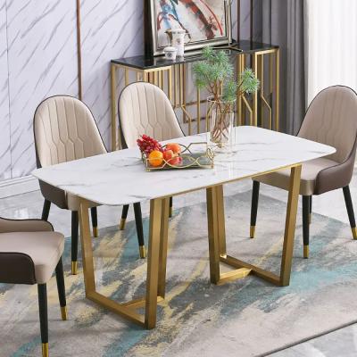 China Hotel Dining Table With Turntable Stainless Steel Legs 1.6M Length for sale