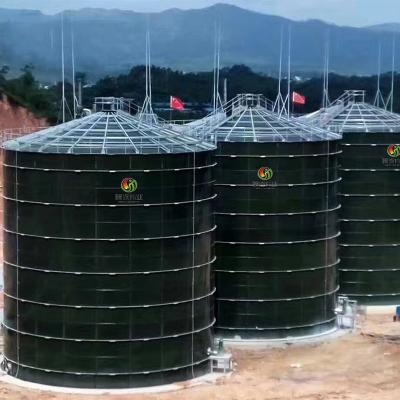 China Compact CSTR Municipal Wastewater Treatment Tank Anti Corrossive Spray Painted Te koop