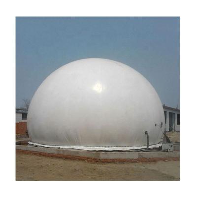 China Double Membrane Biogas Holder With Anti Corrossion Special PES PVC PDFE Material Te koop