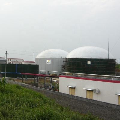 China Sealing Biogas Fermentation Tank With Anti Corrossive Spray Paint for sale