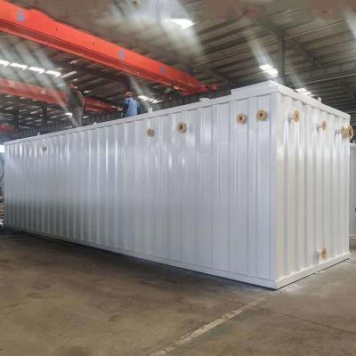 China Eco FRP integrierte Abwasseraufbereitungs-Ausrüstung in der Nahrungsmittelfabrik zu verkaufen
