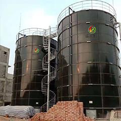 China Cama anaerobia del barro del alto de Rate Anaerobic Reactor Kitchen Waste flujo ascendente del digestor en venta