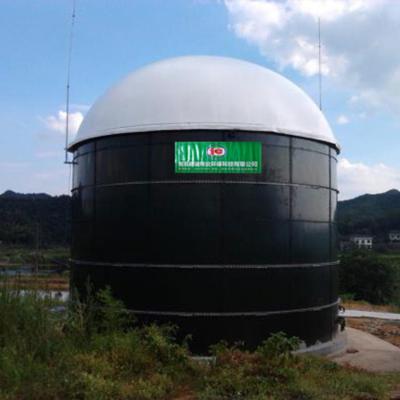 China Circulação interna do recipiente do biogás do suporte do biogás da membrana do dobro das águas residuais à venda