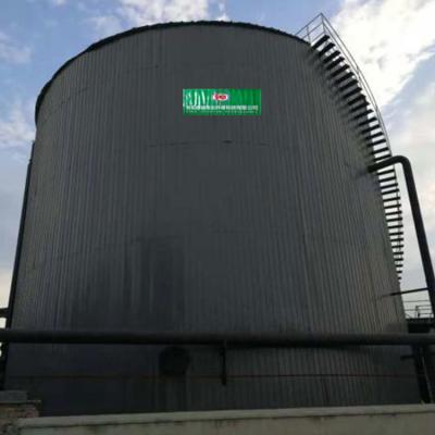 China Bioreactor agitado contínuo do tanque da planta anaeróbica de Biodigester do CO2 do tanque do digestor CH4 à venda