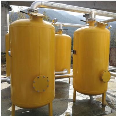 China Equipamento da purificação do biogás do filtro de 10PPM H2S com desidratador e Desulfurizer à venda