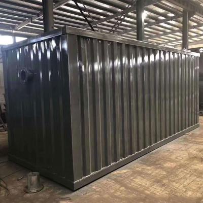 China Depuradora de aguas residuales del biorreactor de la membrana de la planta de las aguas residuales de FRP MBR en venta