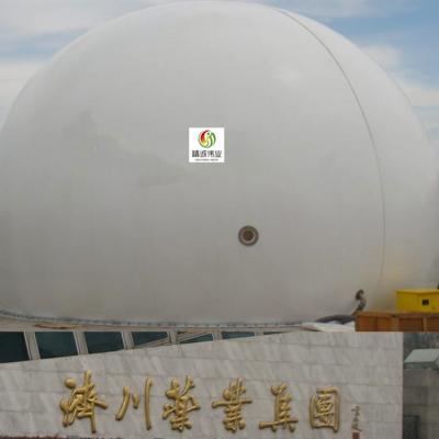 China Tipo flotante planta del tenedor de gas de IC del tenedor de gas de la membrana del PES del biogás en venta