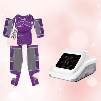 China Purple Portable Slimming Suit Shockwave Physiotherapy Machine Body Massage for sale