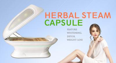 China led Infrared Light Therapy Spa Sauna Capsule ABS Material for sale