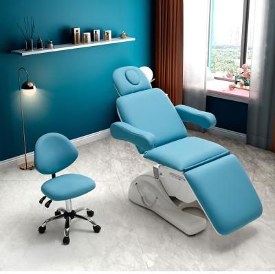 中国 Blue Electric Beauty Bed Commercial Salon Spa Bed Multifunction 販売のため