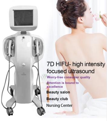 China Máquina de la belleza de  7d Hifu del retiro de la arruga enfocada de intensidad alta en venta