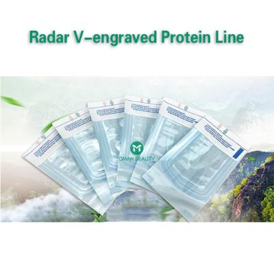 China Linha de seda elevador da proteína das linhas solúveis em água da linha da proteína da cara à venda