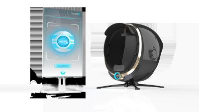 China Big Screen Skin Analyzer Machine 3d Smart Beauty Mirror Analyzer for sale