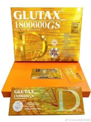 China Termas da beleza da injeção do alvejante da pele de Glutax 1800000gs 5gs à venda