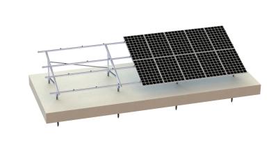 China O concreto moeu os sistemas solares de alumínio da estrutura de montagem 88m/S picovolt à venda