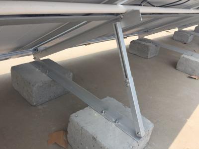 Cina La riparazione solare del pannello solare del sistema del montaggio del tetto piano inquadra i supporti di attacco di inclinazione del pannello solare in vendita