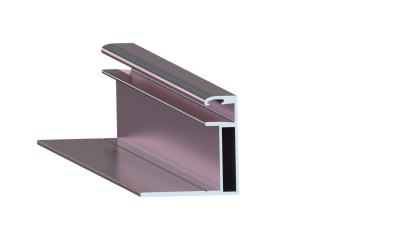 China Corrosion Resistant Solar Panel Frame Electrophoresis Anodizing Aluminum Frame Kit LP031 for sale