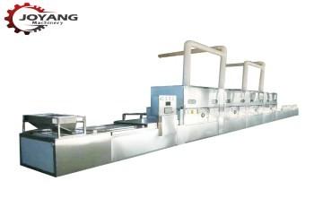 China Tipo industrial secagem da correia da micro-ondas e máquina da esterilização para a farinha de aveia à venda