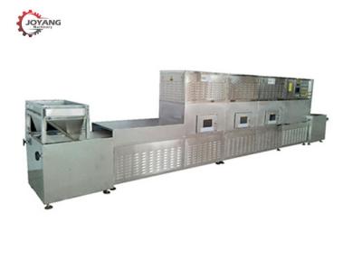 China SS Tunnel Microwave Drying Machine 10 - 200KW Power Large Dehydration Capacity for sale
